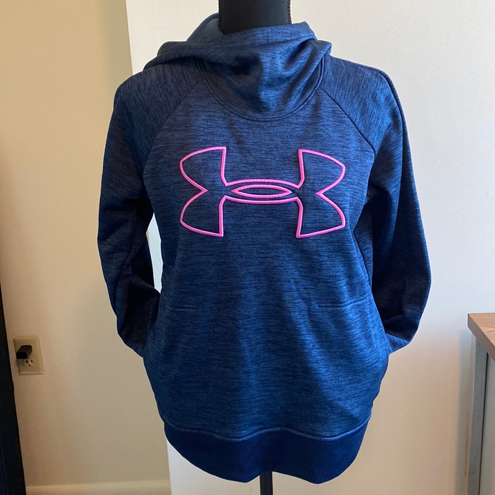 Under armour mockneck hoodie